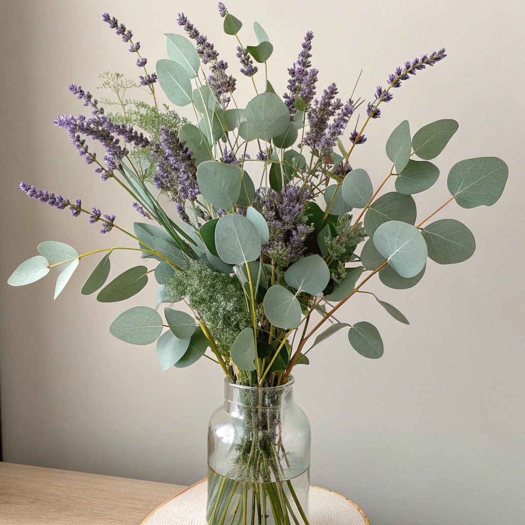 Dried flower bouquet collection