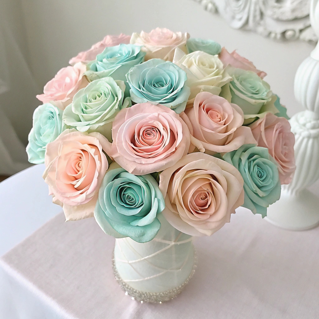 Beautiful handcrafted flower bouquet